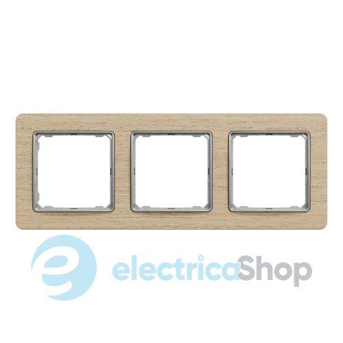 Рамка 3-пости Sedna Elements SDD380803U береза