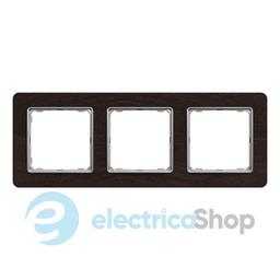 Рамка 3-пости Sedna Elements SDD381803U венге