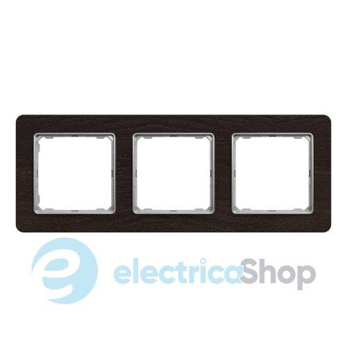 Рамка 3-пости Sedna Elements SDD381803U венге