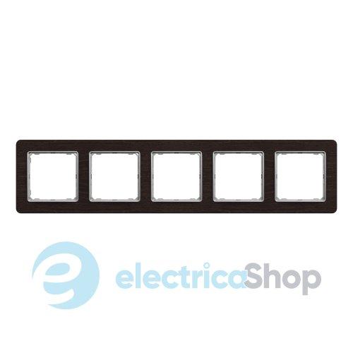 Рамка 5-постів Sedna Elements SDD381805U венге