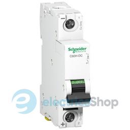 Автоматичний вимикач, 1P, C, 15A, 250VDC Acti9 C60H-DC A9N61510 Schneider Electric