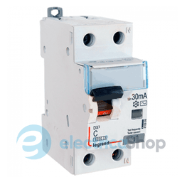 Диференційний автоматичний вимикач 1p+N «Legrand DX<sup>3</sup>» 16 Ампер 0,01А «C»