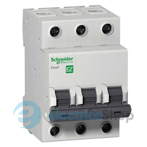Автоматичний вимикач 3-п, 50А, C, 4,5кА, Easy9, Schneider Electric EZ9F34350