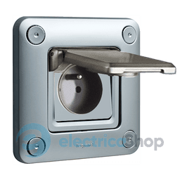 Розетка електрична з кришкою IP55 IK10 Legrand Soliroc™
