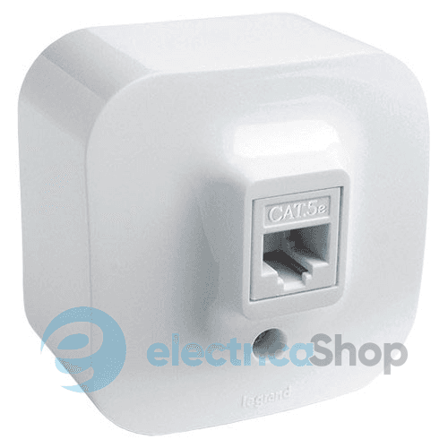 Розетка комп'ютерна PC-1 Forix™ 782424, колір білий