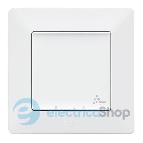 Вимикач IP44 1-кл. для серії Valena Life Legrand 752151 білий глянець