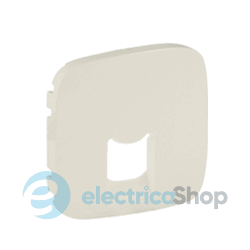 Лицьова панель розетки RJ11 / RJ45 Valena ALLURE 755416 слонова кістка