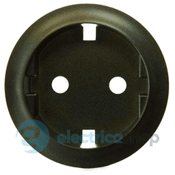 Накладка розетки із з/к (кріплення на засувках) Legrand Celiane 67931 графіт
