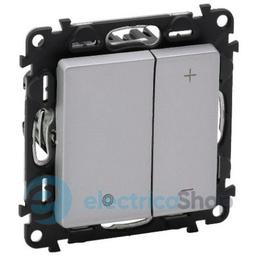 Valena LIFE Розетка комп'ютерна RJ45 UTP 5cat. алюміній