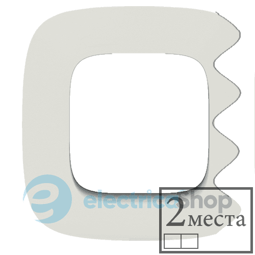 Рамка 2 пости Valena ALLURE 754412 перли