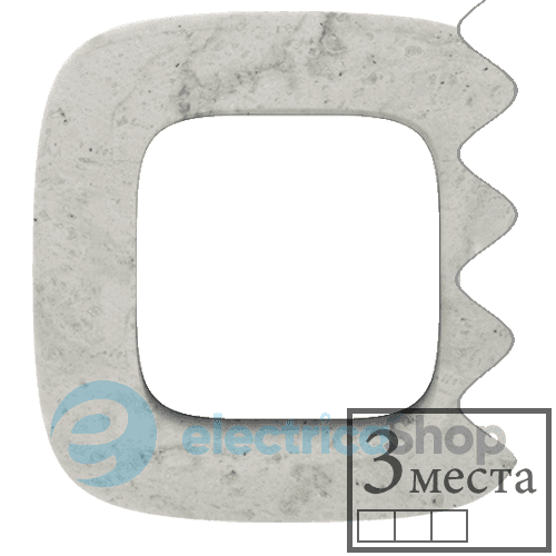 Рамка 3 пости Valena ALLURE 755523 палацовий мармур