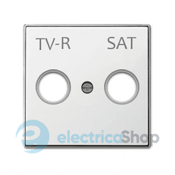 Панель телевізійної розетки TV-R/SAT, Sky Niessen, колір білий