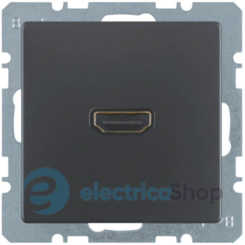 HDMI-розетка, антрацит, Q.1/Q.3 3315426086