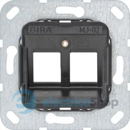 Опорна пластина Modular Jack-03 2-місна Gira 560300