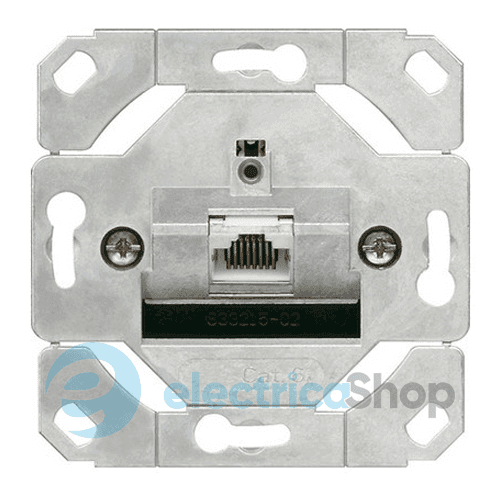 Механізм розетки 1 місний Cat.6A IEEE 802.3an Gira 245100