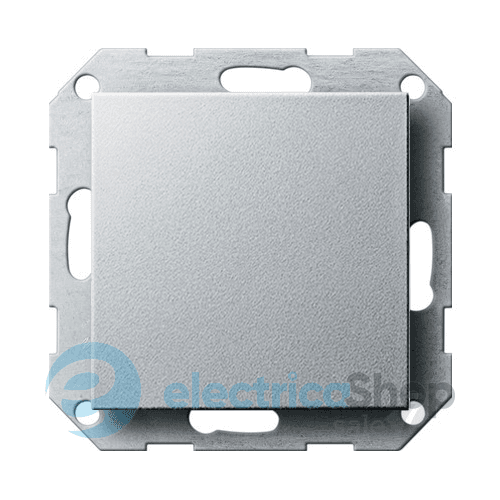 Заглушка з опорною пластиною System 55 Gira 026826, алюміній