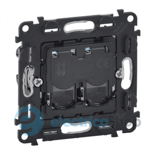 Розетка комп'ютерна 2-а. 6Cat. RJ45, in'Matic