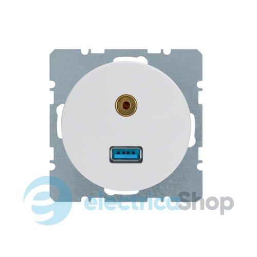 Розетка USB / 3.5мм аудіо, полярна білизна R.1, R.3, 3315392089