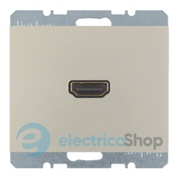 HDMI-розетка, нержавіюча сталь, «K.5» 3315427004