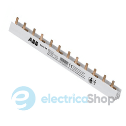 Шина Abb Basic M, 2-полюсна, 12 мод.