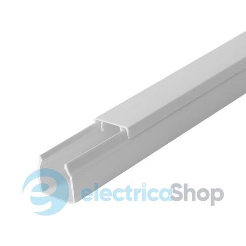 Короб пластиковий e.trunking.stand.16.16, 16х16мм, 2м s033003 E.NEXT