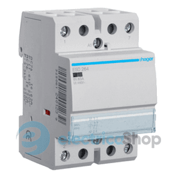 Контактор 63A, 2НЗ, 24В, Hager ESD264