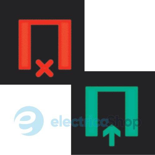 Плівка 2-кольорова для LED-сигналу з символом «Зачекайте / Заходьте»