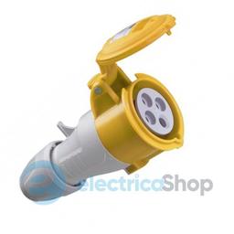 Розетка мобільна 32А 2К+З 130В IP44 P17 Tempra Pro