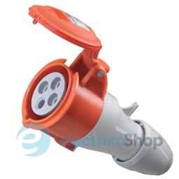 Розетка мобільна 32А 3К+З 460В IP44 P17 Tempra Pro