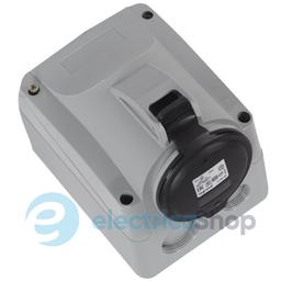 Розетка накладна 32А 3К+H+З 500В IP44 P17 Tempra Pro