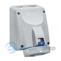 Розетка накладна 63А 3К+З 230В IP67 P17 Tempra Pro