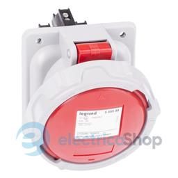 Розетка вбудована 63А 3К+З 380В IP67 P17 Tempra Pro