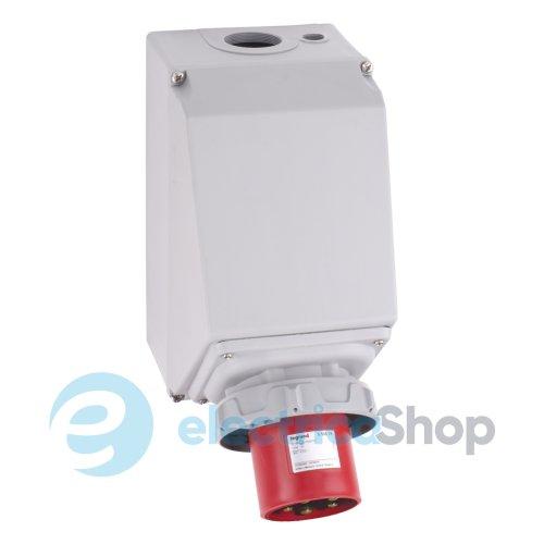 Вилка накладна 125А 3К+Н+З 380В IP67 P17 (Tempra Pro)