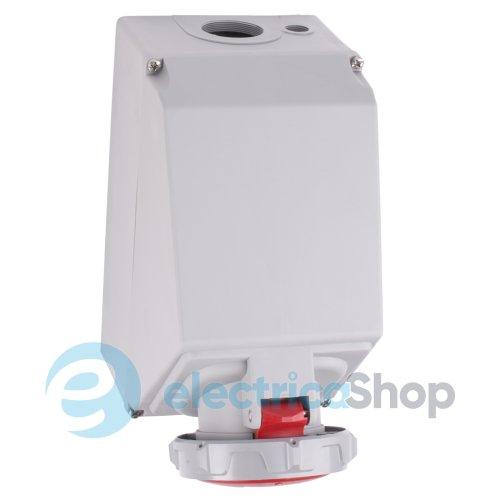 Розетка накладна 125А 3К+З 380В IP67 P17 Tempra Pro