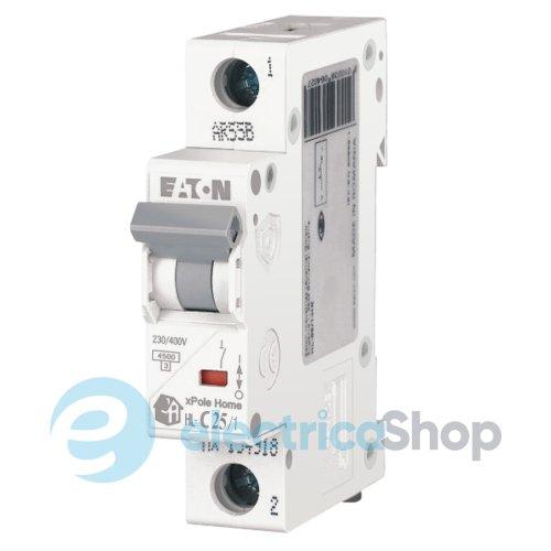 Автоматичний вимикач 1-п EATON xPole Home HL-C25/1