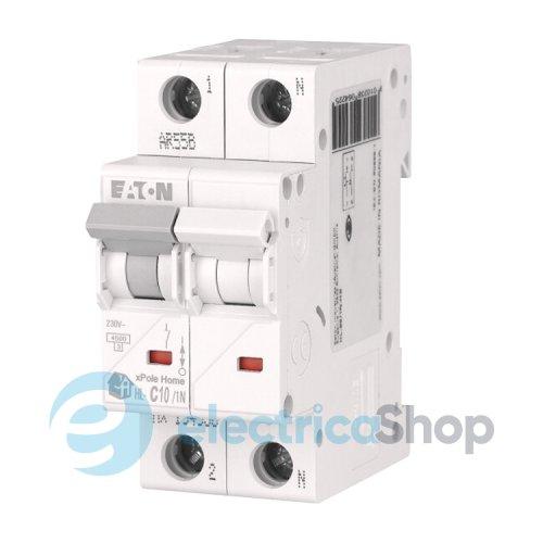 Автоматичний вимикач 1p+N EATON xPole Home HL-C10/1N
