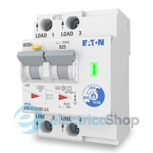 Пристрій виявлення дугового замикання AFDD-25/2/B/003-LI/A Eaton