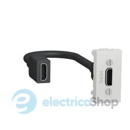 Розетка HDMI, Unica New білий