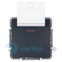 Вимикач картковий (готельний) для серії Asfora Schneider Electric EPH6200171 антрацит
