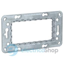 Супорт метал. Zamak 4 модулі Unica New, NU7104