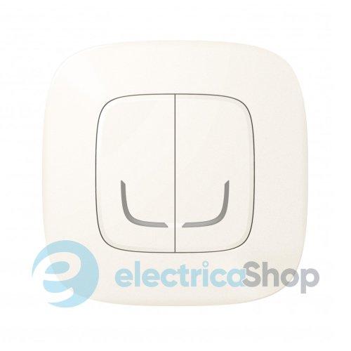 Розумний вимикач 2-кл. бездротовий для серії Valena Allure with Netatmo Legrand 752987 перлина