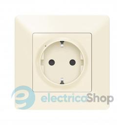 Розумна розетка з з/к 16А/230V Valena Life with Netatmo 752294, слонова кістка