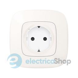 Розумна розетка з з/к 16А/230V Valena Allure with Netatmo 752994, перлина