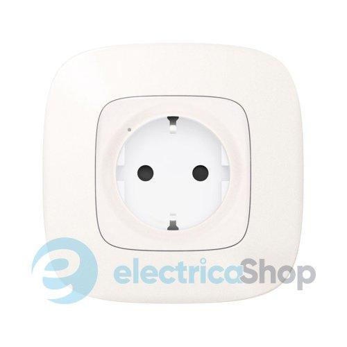 Розумна розетка з з/к 16А/230V Valena Allure with Netatmo 752994, перлина