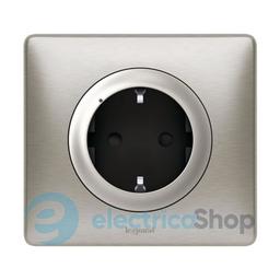 Розумна розетка з з/к 16А/230V Celiane with Netatmo 064837, графіт