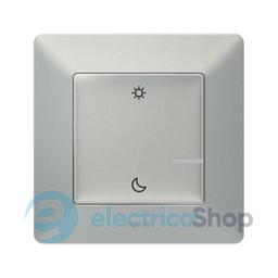 Розумний бездротовий сценарний вимикач «День / Ніч» Valena Life with Netatmo 752389, алюміній