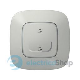 Головний вимикач «Я вдома / Я поза домом» Valena Allure with Netatmo 752786, алюміній