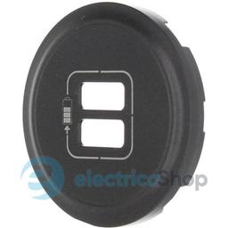 Лицьова панель для зарядного пристрою 2хUSB Celiane 067956 колір графіт