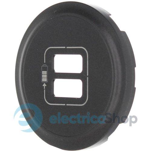Лицьова панель для зарядного пристрою 2хUSB Celiane 067956 колір графіт