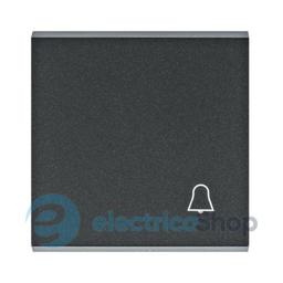 Клавіша 1-а з символом «ДВЗОНИК» до вимикача Lumina Hager WL6013 чорний